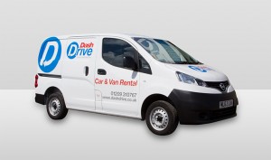 Small Panel Van - Dash Drive