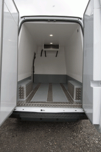 Dash Drive Refrigerated van rear