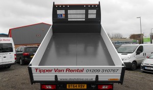 Transit Tipper rental
