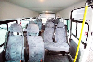 17 Minibus internal