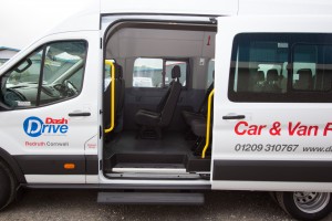 Minibus rentals side door Dash Drive