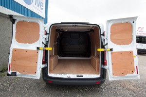 Transit Custom Rental Back